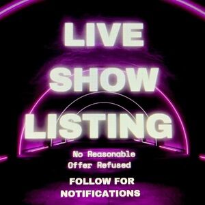 Live show listing